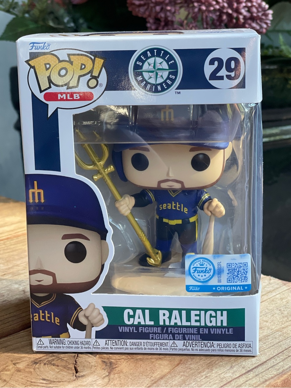Cal Raleigh 2026 Seattle Mariners City Connect #29 Funko Pop!- NEW IN BOX